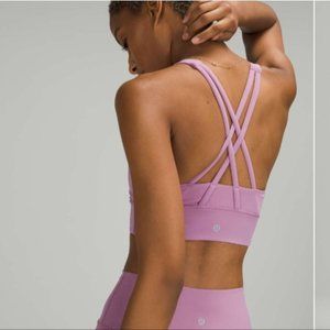 Lululemon Energy Bra High Neck Long Line Tough *Medium Support, B–D Cup Jubilee